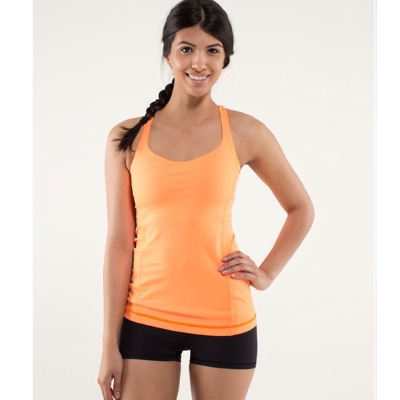 Lululemon Free to be tank Size 8 Pizzaz - Orange - Picture 2 of 6